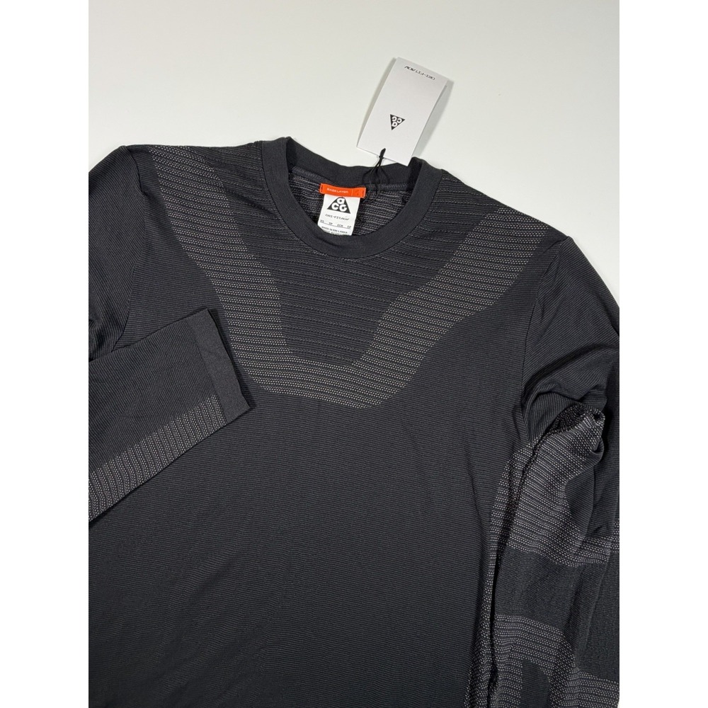 Nike ACG Base Layer Shirt Delta River Dri-Fit ADV Black Men's NWT FV8906-010 $95